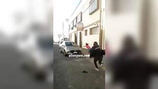 An Assassin Filmed A Video Of Him Killing A Woman Walking Downstairs