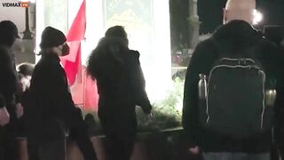 Antifa Member Gets Into An Argument With Another Antifa Member Over Who Rapi Is