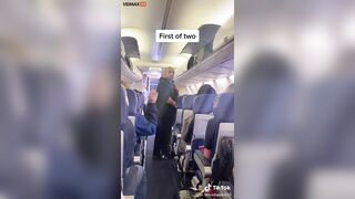 Argument Between Passengers On Plane Turns Hilarious