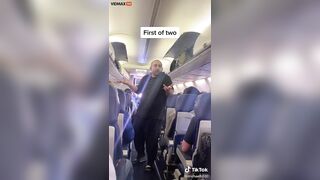 Argument Between Passengers On Plane Turns Hilarious