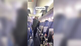 Argument Between Passengers On Plane Turns Hilarious