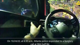 Atlanta Police Arrest Suspect Driving Tesla