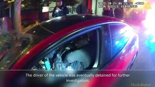 Atlanta Police Arrest Suspect Driving Tesla