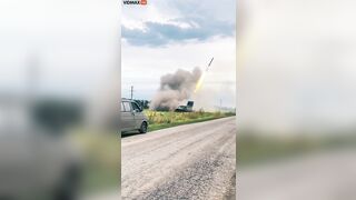 BM-21 Launch From Ukraine – Video – VidMax.com