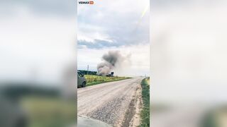 BM-21 Launch From Ukraine – Video – VidMax.com