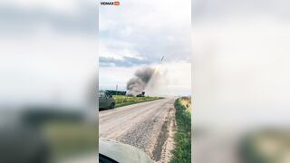 BM-21 Launch From Ukraine – Video – VidMax.com