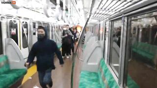 BREAKING VIDEO – Man Stabs 10 People On Train From Tokyo