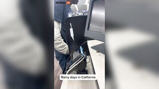 The Black Guy Lost His Mind, Destroyed The Register And Started Approx.