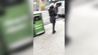 Black Man Yells At Asian Woman, Calls Her An Ugly Monkey Whip