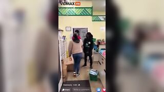 Dollar Tree Brawl Turns Into Wrecking Ball - Video - VidM