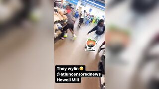 The Fight That Broke Out At This Walmart In Atlanta Over The Weekend Was About Bananas!