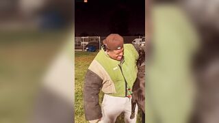 Brother Learns That Being A Dog Training Dummy Is Painful -