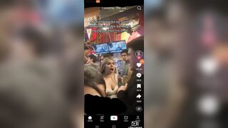 Chick Bites Man Who Tried To Talk To Her In Bar - Video -