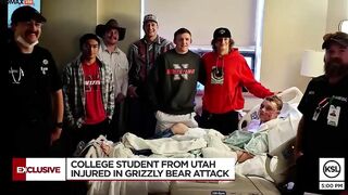 University Of Wyoming Wrestler Attacked By Grizzly Bear And Broadcast Live