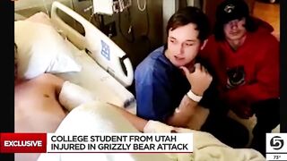 University Of Wyoming Wrestler Attacked By Grizzly Bear And Broadcast Live