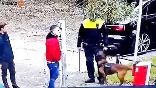 Cop Who Insulted Anti-maskers In Park Attacked By His K9, P