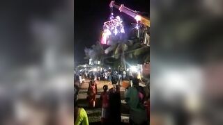 Crane Accident At Mandi Amman Temple Kills Three