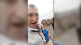 Crazy Northern Ireland Woman Beats Man And Stabs Him