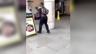 Creepy Guy Shakes His Butt In Front Of Asian Men In New York