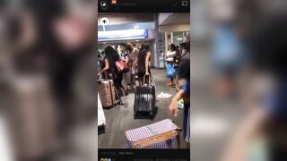 Argument Between Female Passengers Ended With One Woman Getting