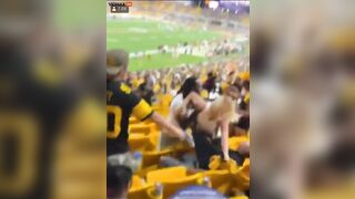 Drunk Woman Punches Man In Face, Her Husband At Steelers Game