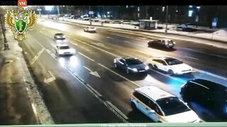 Drunk Driver Crashes Car, Woman Almost Disappears