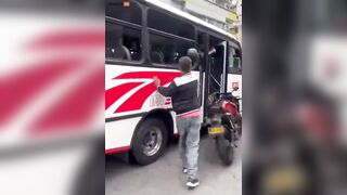 This Guy Picked The Wrong Bus Driver To Get Mad At - Video