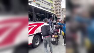 This Guy Picked The Wrong Bus Driver To Get Mad At - Video