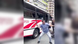 This Guy Picked The Wrong Bus Driver To Get Mad At - Video