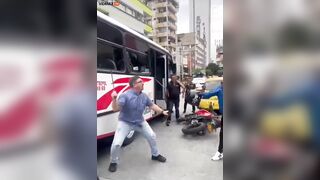 This Guy Picked The Wrong Bus Driver To Get Mad At - Video