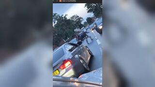 This Guy Picked The Wrong Car In Road Rage On - Video - VidMax.