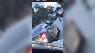 This Guy Picked The Wrong Car In Road Rage On - Video - VidMax.