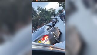 This Guy Picked The Wrong Car In Road Rage On - Video - VidMax.