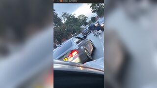 This Guy Picked The Wrong Car In Road Rage On - Video - VidMax.