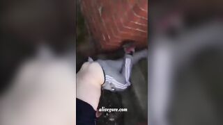 Guy Threw The Idiot Looking At Him Out Of The Garden