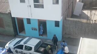 Exact Moment: A Peruvian Protester Shot To Death During Riots