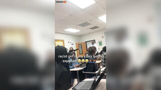 Student Gets Very Racist In Front Of Class - Video -