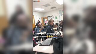 Student Gets Very Racist In Front Of Class - Video -