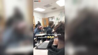 Student Gets Very Racist In Front Of Class - Video -