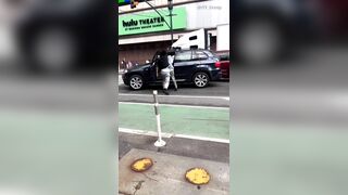 Manhattan Fender Bender Upgraded To Hammer Time As Drive