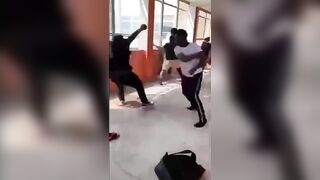 Horrifying Moment When Brawl Breaks Out At North Carolina High School