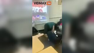 Georgia High School Teacher Beaten Bloody By Students - Video