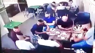 Germans Kick A Group Of Immigrants Out Of A Cafe In Mozambique