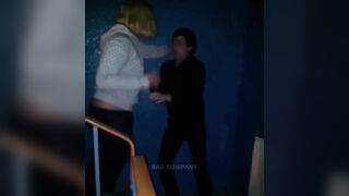 Girl Beats Man For Insulting Him