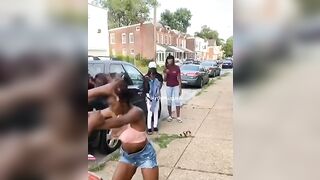 Girl Spins Like A Helicopter