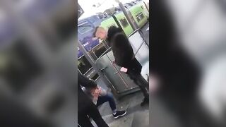 Guy Is Harassed At The Train Station