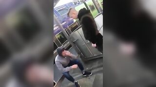 Guy Is Harassed At The Train Station