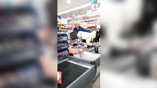 Man Beats Two Women In Supermarket