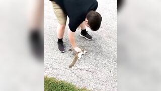 This Guy Killed A Squirrel