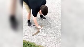 This Guy Killed A Squirrel